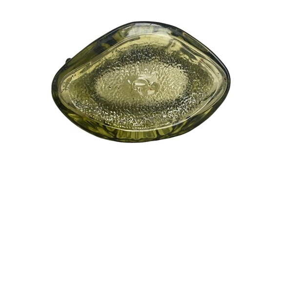 Imperial Glass Verde Green Banjo Guitar Bud Vase Decanter 9.25" 51761 - Picture 9 of 12